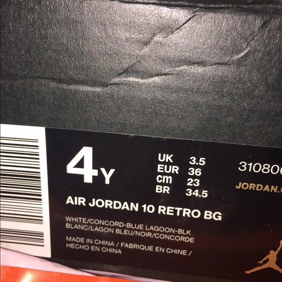 BRAND NEW: Air Jordan Retro 10 Charlotte Hornets - Picture 2 of 2